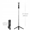 Mini selfie stick, kijek, magnetyczny wysięgnik 69cm Telesin iPhone + pilot