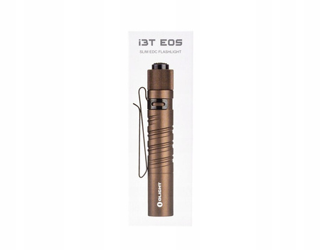 Latarka Olight I3T EOS piaskowa 180lm 60m 16 min ipx8