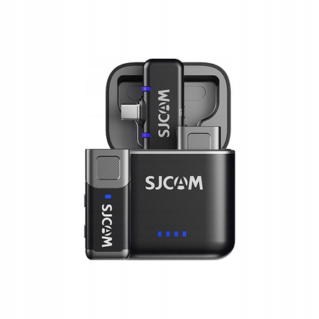 SJCAM M3 WIRELESS Mikfrofon bezprzewodowy krawatowy TYPE-C 4x7h(28h) WiFi