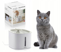 Poidło białe3L dla zwierząt fontanna Drinkatt InnovaGoods gadżet dla kota