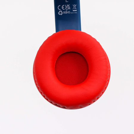 PowerLocus PLED BlueRed Bezprzewodowe Słuchawki Bluetooth DLA DZIECI z LED