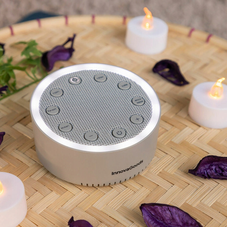 GENERATOR BIAŁEGO SZUMU ułatwiający zasypianie SLEWEL INNOVAGOODS