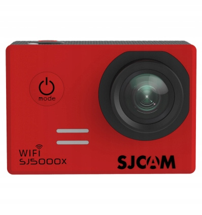 Kamera sportowa SJCAM SJ5000X CZERWONA WIFI 4K UHD