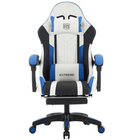 Fotel Gamingowy z podnóżkiem EXTREME R1 Blue