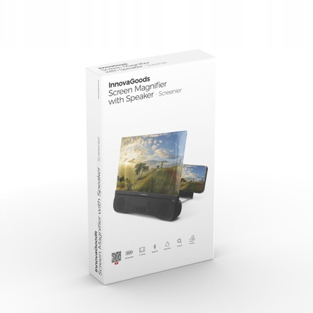 Ekran powiększający do telefonu komórkowego z głośnikiem do oglądania filmu