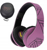 Słuchawki PowerLocus P2 BEZPRZEWODOWE blackpurple BLUETOOTH / microSD / FM