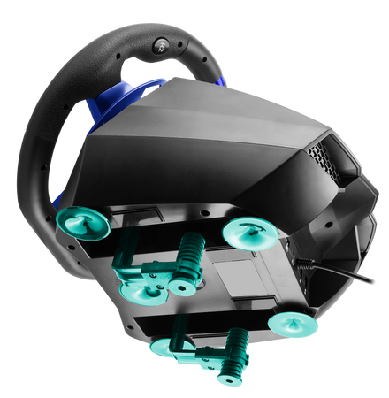 FLASHFIRE F111 Kierownica gamingowa + 3 pedały 6 biegów