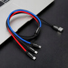 Kabel USB Baseus 3w1 USB-C / Lightning / Micro 3A