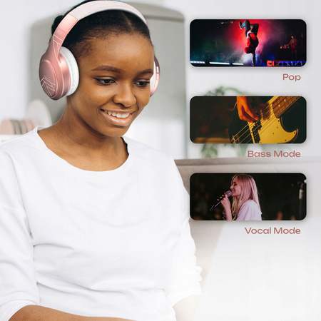 PowerLocus Słuchawki Bluetooth P19 4 tryby EQ 60 godzin składane z etui