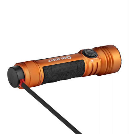 Latarka klasyczna LED Olight Seeker 4 Pro pomarańczowa 4600lm 260m 15 dni