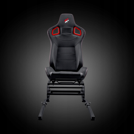 Fotel do SYMULATORA WYŚCIGÓW gamingowy regulowany kubełkowy 160 stopni F903