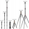 Statyw fotograficzny 230cm K&F T254A7 łamana kolumna monopod tripod 360