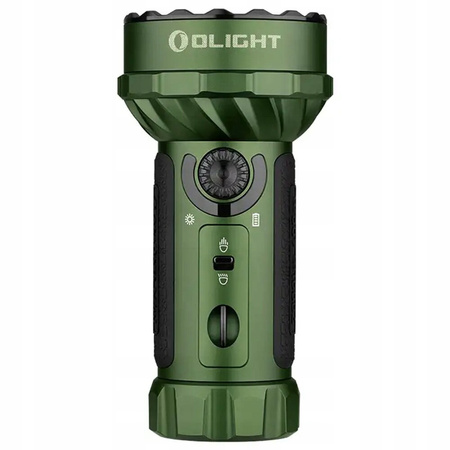 Latarka reflektor i szperacz Olight Marauder Mini zielona 7000 lm LED