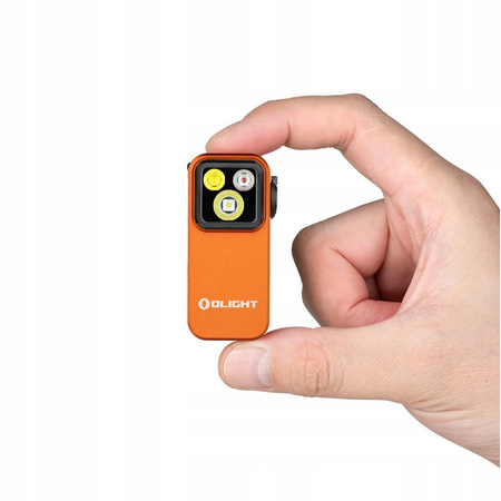 Latarka akumulatorowa wielofunkcyjna EDC Olight Oclip Pro Orange 500 lm
