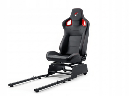 Fotel do SYMULATORA WYŚCIGÓW gamingowy regulowany kubełkowy 160 stopni F903