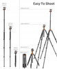 STATYW fotograficzny K&F ALU/MAG 175CM K254A3 SA254M2 TRIPOD KF09.089 V1