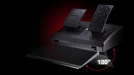 FLASHFIRE WH2304V Kierownica gamingowa + Pedały, skrzynia biegów