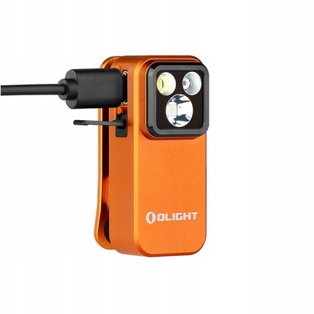 Latarka akumulatorowa wielofunkcyjna EDC Olight Oclip Pro Orange 500 lm