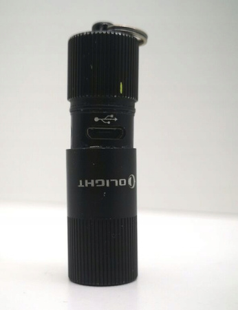 Mini Latarka LED mała miniaturowa czarna Olight I1R 2 EOS KIT 150 lm 150lm 40m 6 min