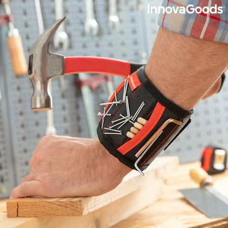 Magnetyczna Opaska Narzędziowa na Nadgarstek InnovaGoods WrisTool