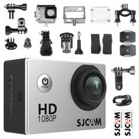 KAMERA SPORTOWA SJCAM SJ4000 FULLHD srebrna MENU PL ORG