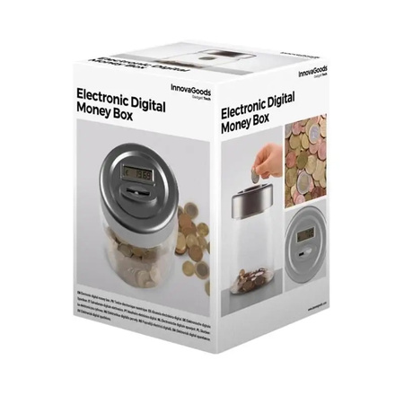 Elektroniczna Skabronka Cyfrowa InnovaGoods ŁATWE OSZCZĘDZANIE odkładaj