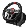 FLASHFIRE SUZUKA Kierownica gamingowa 900° + 3 pedały, 6 biegów