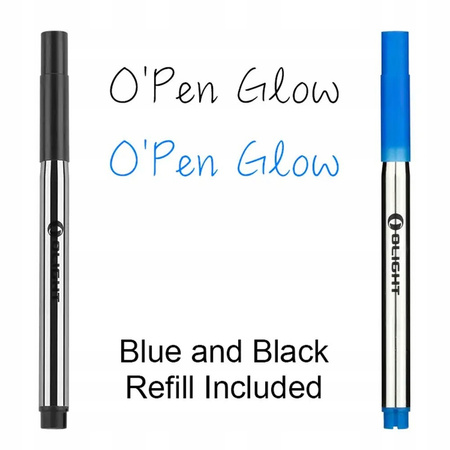 Latarka Olight Open Glow różowa 120lm 14m 6 min długopis świecący