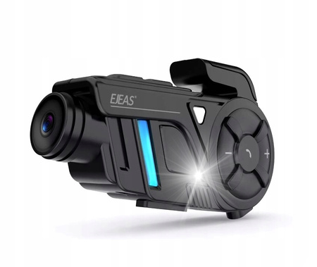 Interkom motocyklowy PREMIUM EJEAS K1 pro MESH Bluetooth Wi-Fi + kamera 2K