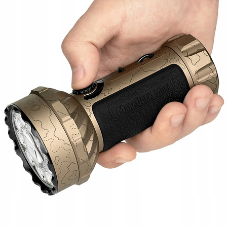 Latarka reflektor i szperacz Olight Marauder Mini piaskowa 7000 lm LED