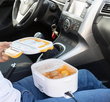 Elektryczny lunch box InnovaGoods Carunch 1,05 l do samochodu, podgrzewanie