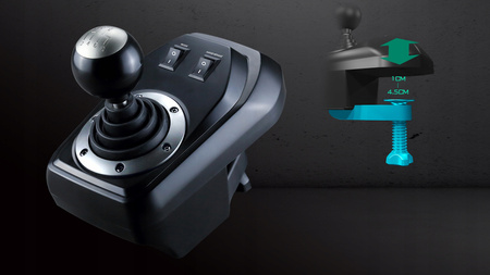 FLASHFIRE SUZUKA Kierownica gamingowa 900° + 3 pedały, 6 biegów