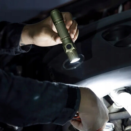 Latarka taktyczna akumulatorowa EDC Olight Warrior Ultra Olive 55dni 2500lm