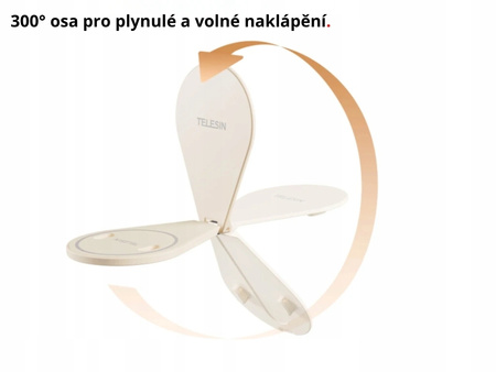 Telesin Wysuwany Biurkowy MagSafe Magnetyczny uchwyt na telefon