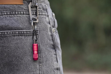 Latarka miniaturowa Olight iMini2 czerwona 50 lm LED