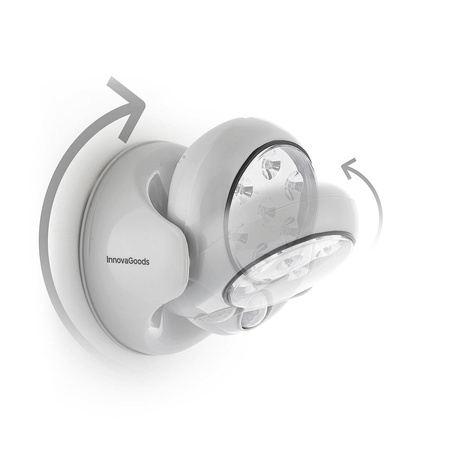 Lampa LED z Czujnikiem Ruchu Lumact 360 światło na czujnik InnovaGoods