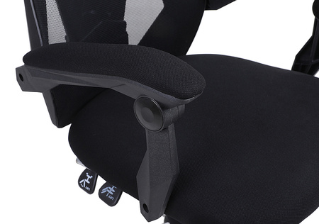 YODA BLACK z podnóżkiem