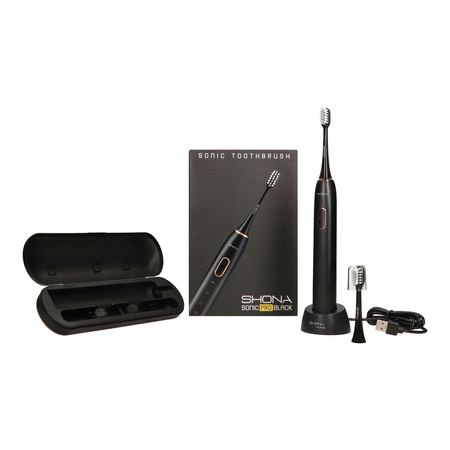 ZESTAW 2x SZCZOTECZKA ELEKTRYCZNA SONICZNA KOŃCÓWK