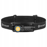 Latarka czołowa i kątowa Olight Perun 3 Mini HCRI NW Black z opaską 920 lm