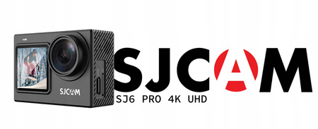 Kamera SJ6 PRO SJCAM WiFi 4K 60FPS Czarna