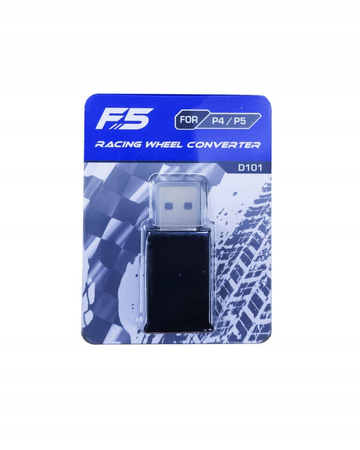 ADAPTER Konwerter kierownicy wyścigowej DONGLE Flashfire F107 do PS5