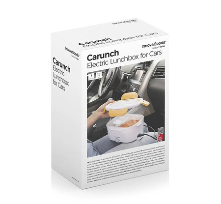 Elektryczny lunch box InnovaGoods Carunch 1,05 l do samochodu, podgrzewanie