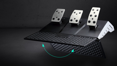 FLASHFIRE SUZUKA Kierownica gamingowa 900° + 3 pedały, 6 biegów