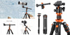 Statyw fotograficzny 230cm K&F T254A7 łamana kolumna monopod tripod 360