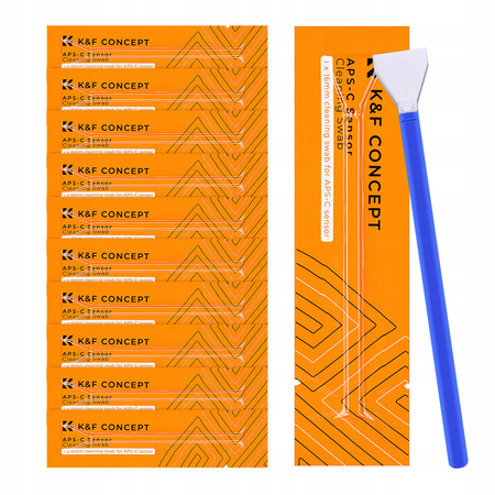 Zestaw czyszczący K&F Concept do matryc APS-C Sensor Cleaning Swab Kit