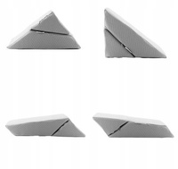 Trójkątna Wielopozycyjna Poduszka z Podwójnym Klin Kilka pozycji WYGODNA