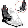 Fotel do SYMULATORA WYŚCIGÓW gamingowy regulowany kubełkowy 160 stopni F903