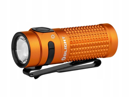 Latarka LED z ładowarką Olight Baton 4 Premium pomarańcz1300lm 170m 190dni