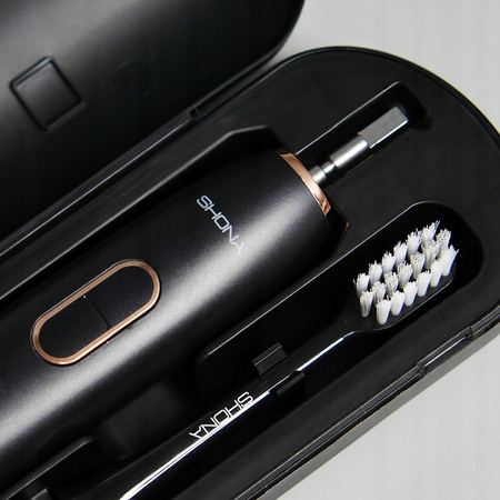 ZESTAW 2x SZCZOTECZKA ELEKTRYCZNA SONICZNA KOŃCÓWK