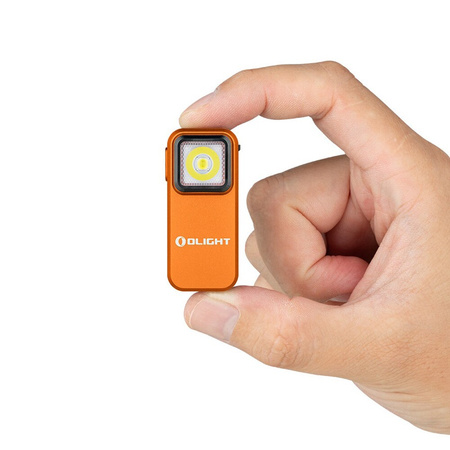 Latarka wielofunkcyjna Olight Oclip pomarańczowa 300 lm LED